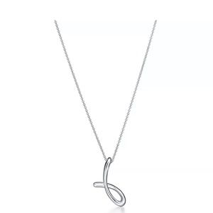 Elsa Peretti® Alphabet Letter J Pendant in Silver, Small